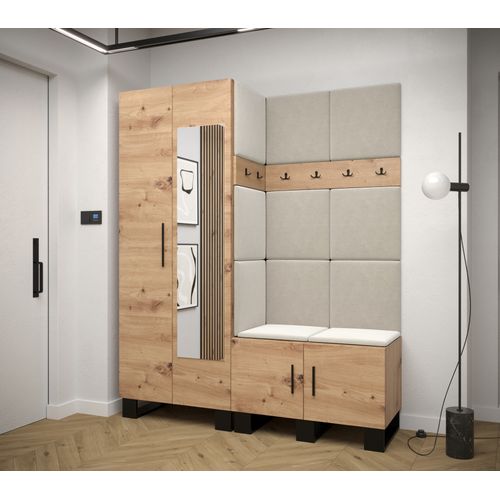 Ensemble De Garde-robe Artin 14 196/158/46 (chêne Artisanal/manila 02)