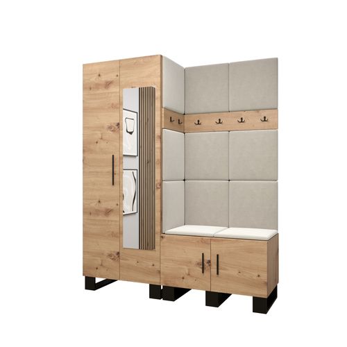 Ensemble De Garde-robe Artin 14 196/158/46 (chêne Artisanal/manila 02)