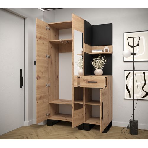 Ensemble De Garde-robe Artin 16 196/116/46 (chêne Artisanal/manila 02)