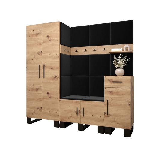 Ensemble De Garde-robe Artin 1 196/200/46 (chêne Artisanal/manila 18)