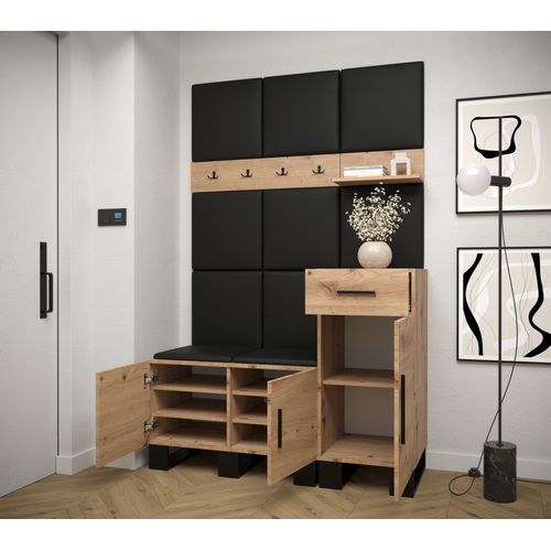 Ensemble De Garde-robe Artin 5 196/126/46 (chêne Artisanal/manila 02)