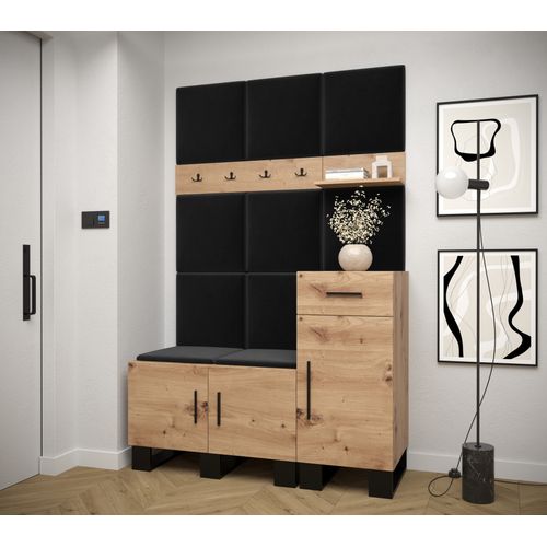 Ensemble De Garde-robe Artin 5 196/126/46 (chêne Artisanal/manila 18)