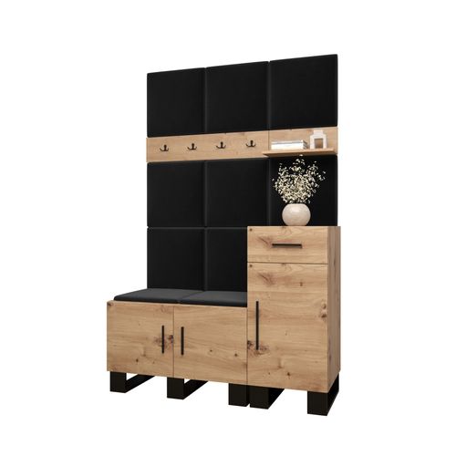 Ensemble De Garde-robe Artin 5 196/126/46 (chêne Artisanal/manila 18)