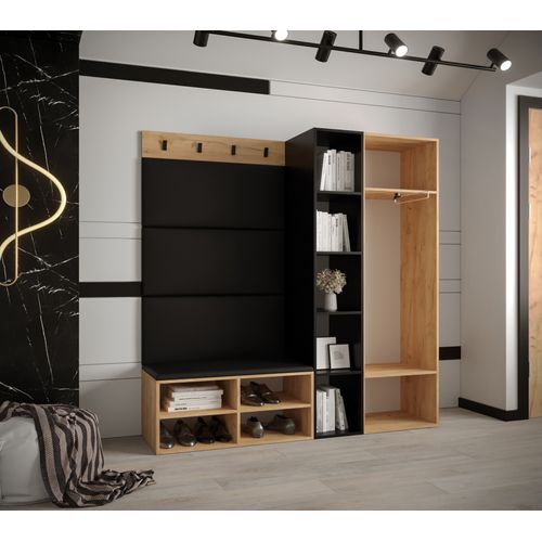 Ensemble De Garde-robe Miro 1 184/164/42 (chêne Artisanal/manila 16)