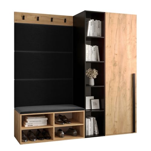 Ensemble De Garde-robe Miro 1 184/164/42 (chêne Artisanal/manila 18)