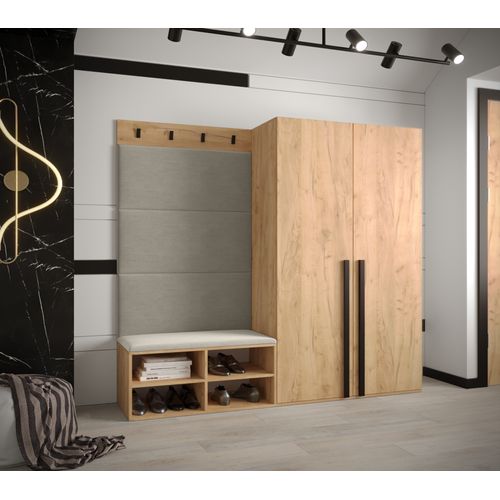Ensemble De Garde-robe Miro 5 184/184/42 (chêne Artisanal/manila 02)