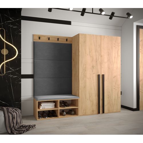 Ensemble De Garde-robe Miro 5 184/184/42 (chêne Artisanal/manila 16)