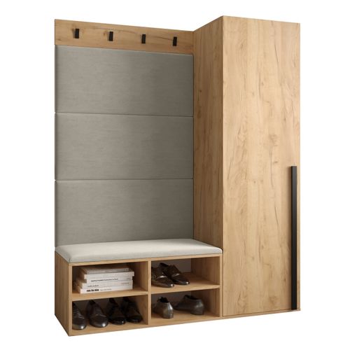 Ensemble De Garde-robe Miro 6 184/134/42 (chêne Artisanal/manila 02)
