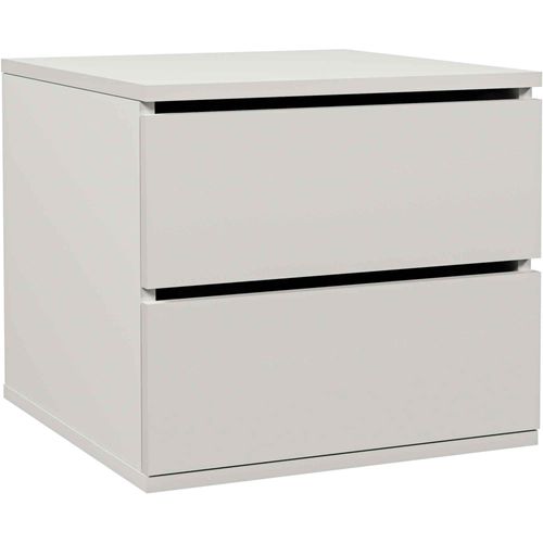 Armoire Vox 120 Cm – 2 Portes Coulissantes Avec Miroir Et 2 Modules à Tiroirs – Chêne Artisan