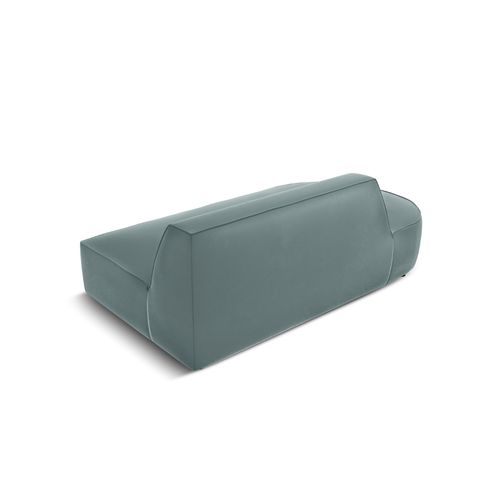 Canapé Modulable Gauche "charles" 2 Places En Velours Menthe