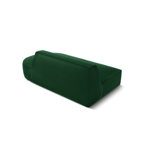 Canapé Modulable Droit "charles" 2 Places En Velours Vert