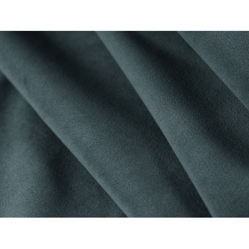 Canapé Modulable Droit "charles" 2 Places En Velours Bleu