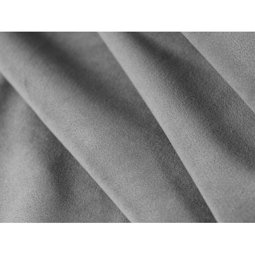 Canapé Modulable "lionel" 2 Places En Velours Gris