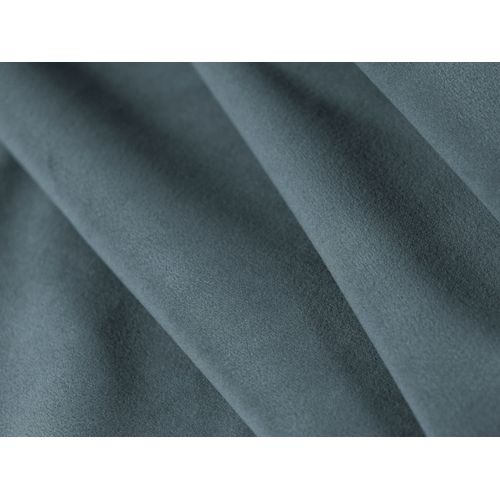 Pouf "lorella" En Velours Bleu Pastel