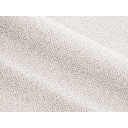 Canapé Modulable "lucien" 3 Places En Velours Ivoire