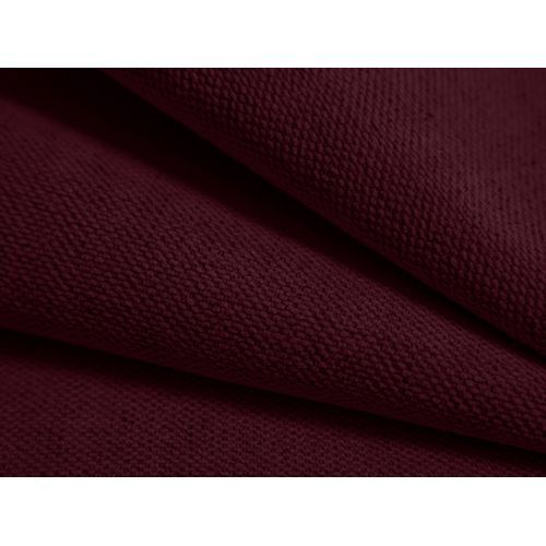 Canapé "clotilde" 3 Places En Tissu Structurel Bordeaux