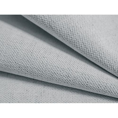 Canapé D'angle Droit Modulable "clotilde" 4 Places En Tissu Structurel Gris Clair