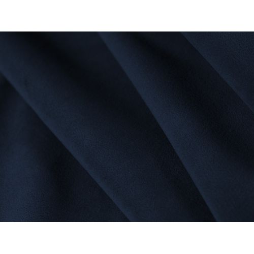 Pouf "sky" En Velours Bleu Roi