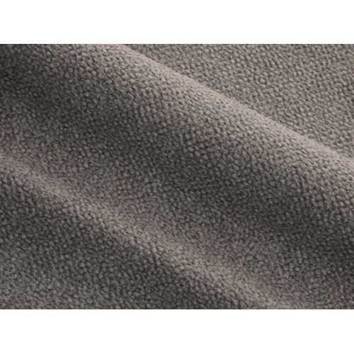Pouf "mackay" En Velours Structuré Cappuccino