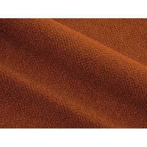 Pouf "mackay" En Velours Structuré Terracotta