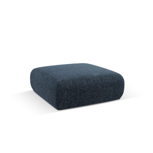Pouf "nolio" 2 Places En Chenille Bleu Roi