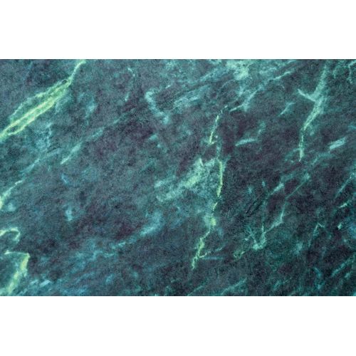 Tapis Salon Anthracite Vert Foncé Abstrait Fin 80x150 Toscana