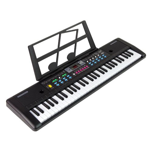 Clavier Piano Microphone, Support Pour Partitions, 61 Touches Pour Enfant