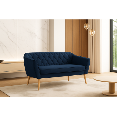 Canapé 2 Places Gloria Ii - Bleu