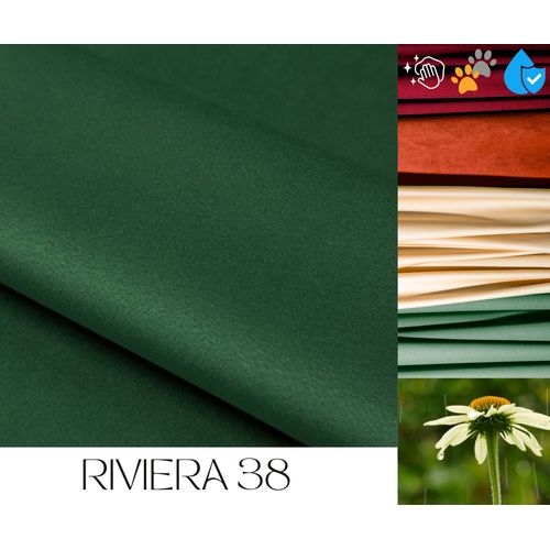 Fauteuil Kaya En Velours - Vert