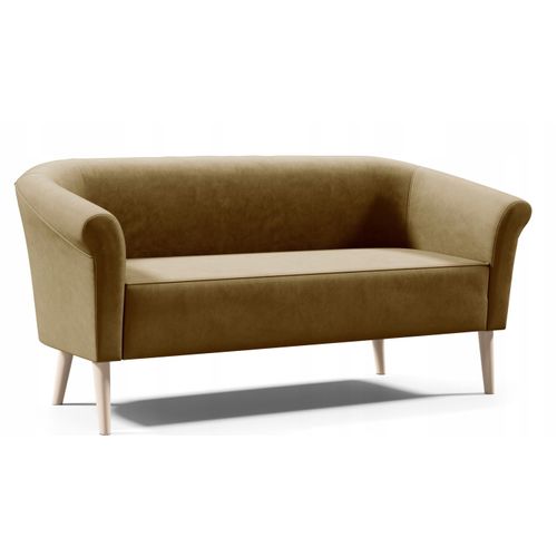 Canapé Scandinave 3 Places Espero En Tissu - Marron