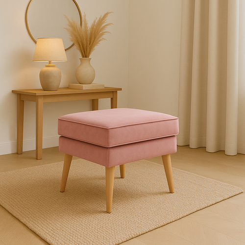 Tabouret Scandinave - Rose