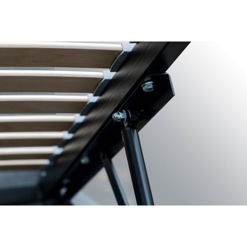 Lit Coffre Moon 160x200 Cm - Crème