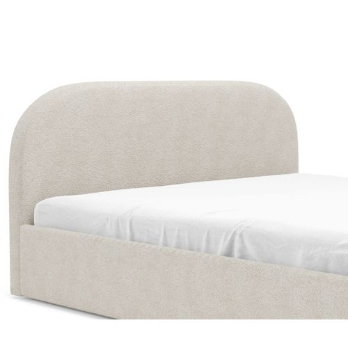 Lit Coffre Moon 160x200 Cm - Crème