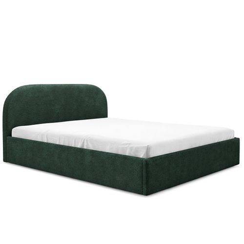 Lit Coffre Moon 160x200 - Vert Foncé