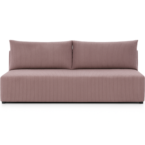 Canapé Luno Avec Fonction De Couchage, En Velours Côtelé Rose – Un Canapé Moderne Pour Vo