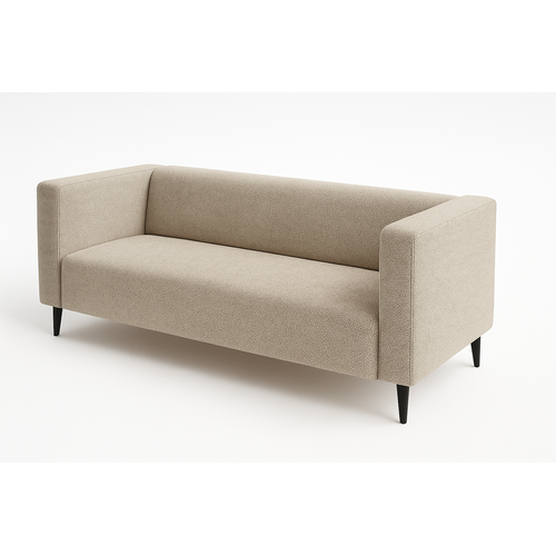 Canapé 3 Places Calmo, Blanc Cassé