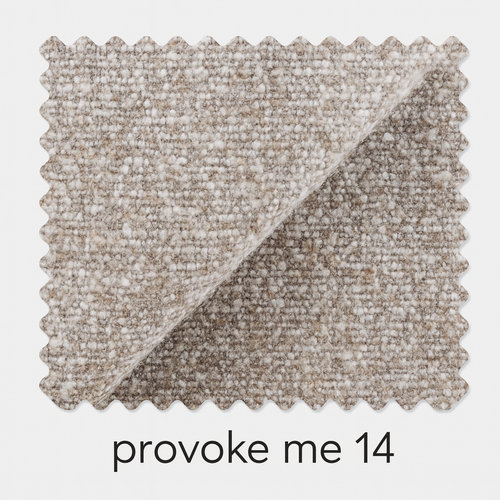 Canapé Convertible Nube - Beige Crème Et Brun