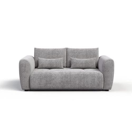 Canapé 3 Places Soreno, Tissu Gris