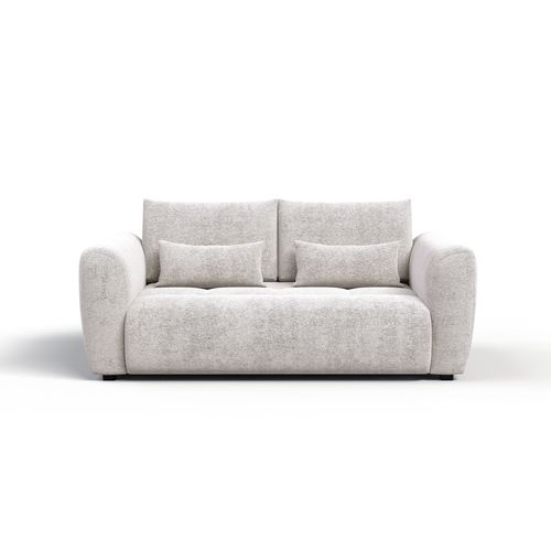Canapé 3 Places Soreno, Tissu Ecru