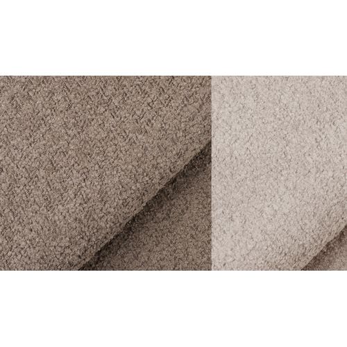 Canapé D'angle 5 Places Calme, Tissu Beige