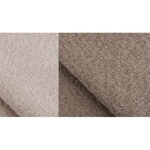 Canapé D'angle 5 Places Calme, Tissu Beige