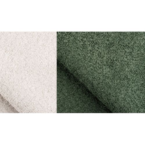 Canapé D'angle 5 Places Calme, Tissu Olive