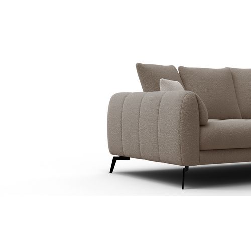 Canapé 2,5 Places Calme, Tissu Beige