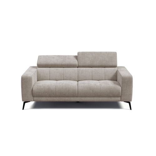Canapé 3 Places Morello, Tissu Beige