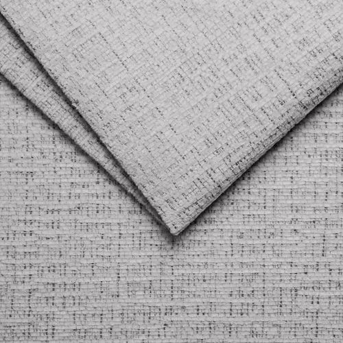 Canapé 3 Places Morello, Tissu Gris Clair