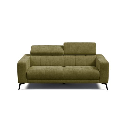 Canapé 3 Places Morello, Tissu Olive