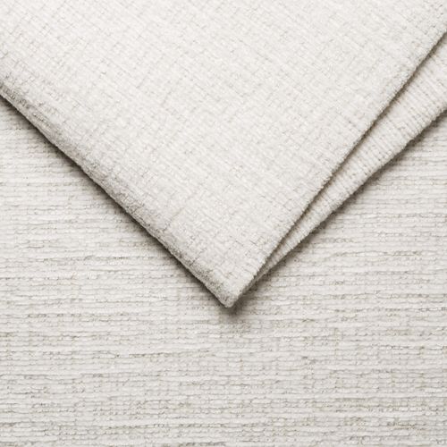 Canapé D'angle 4 Places Roden Avec Relax, Tissu Crème