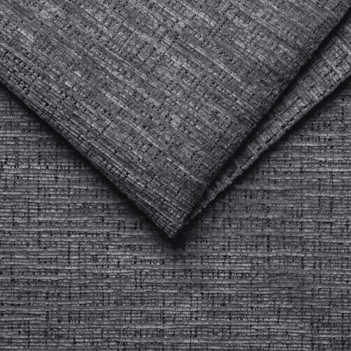Canapé D'angle 5 Places Roden Avec Relax, Tissu Gris Foncé