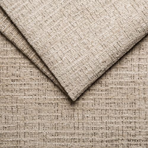 Canapé D'angle 4 Places Roden Avec Relax, Tissu Beige