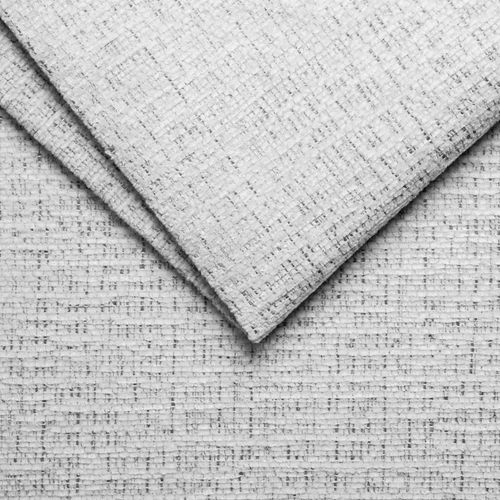 Canapé 2 Places Roden, Tissu Gris Clair